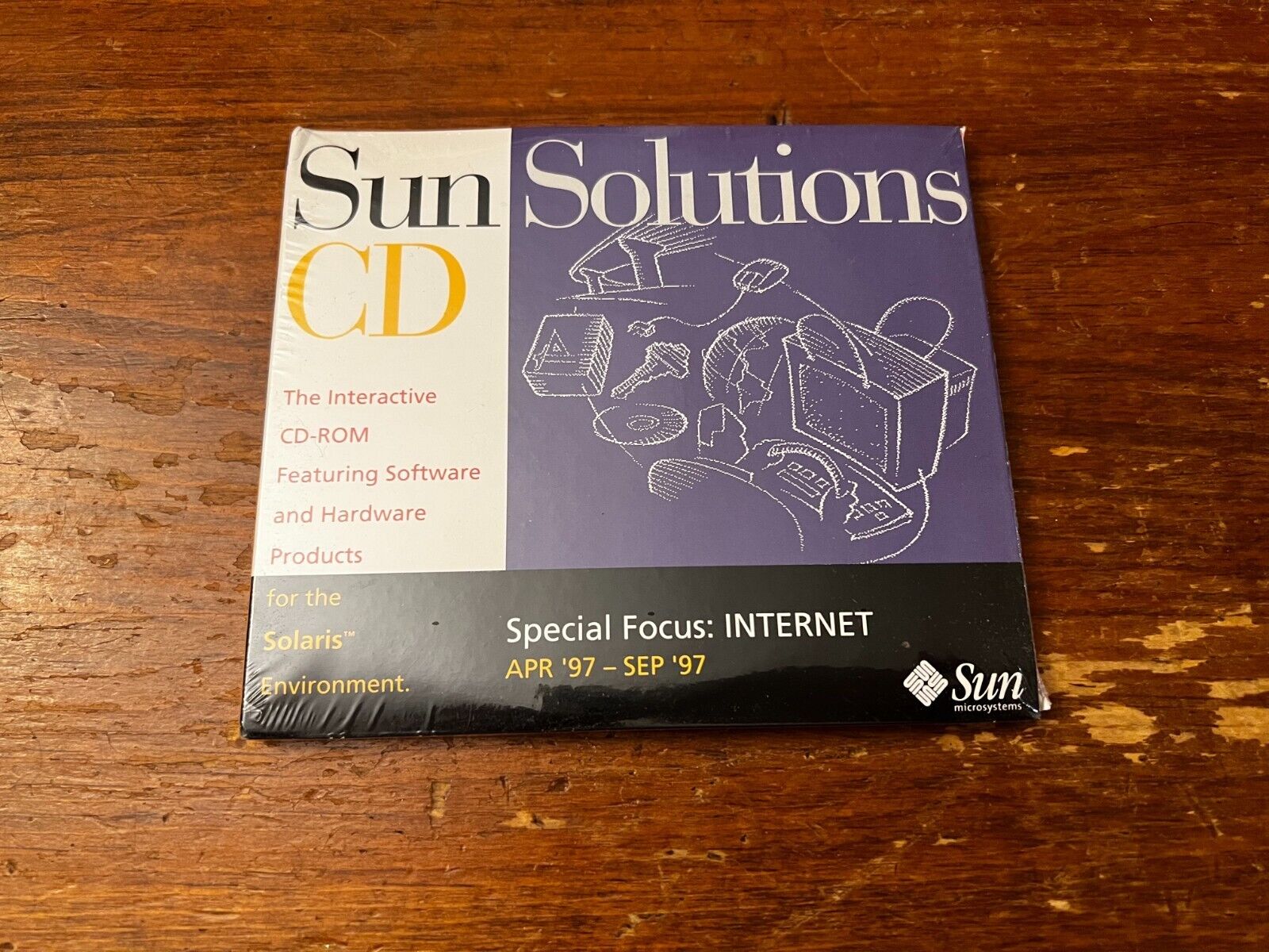 Sun Solutions CD Special Focus:Internet Apr-Sep 1997 NEW SEALED
