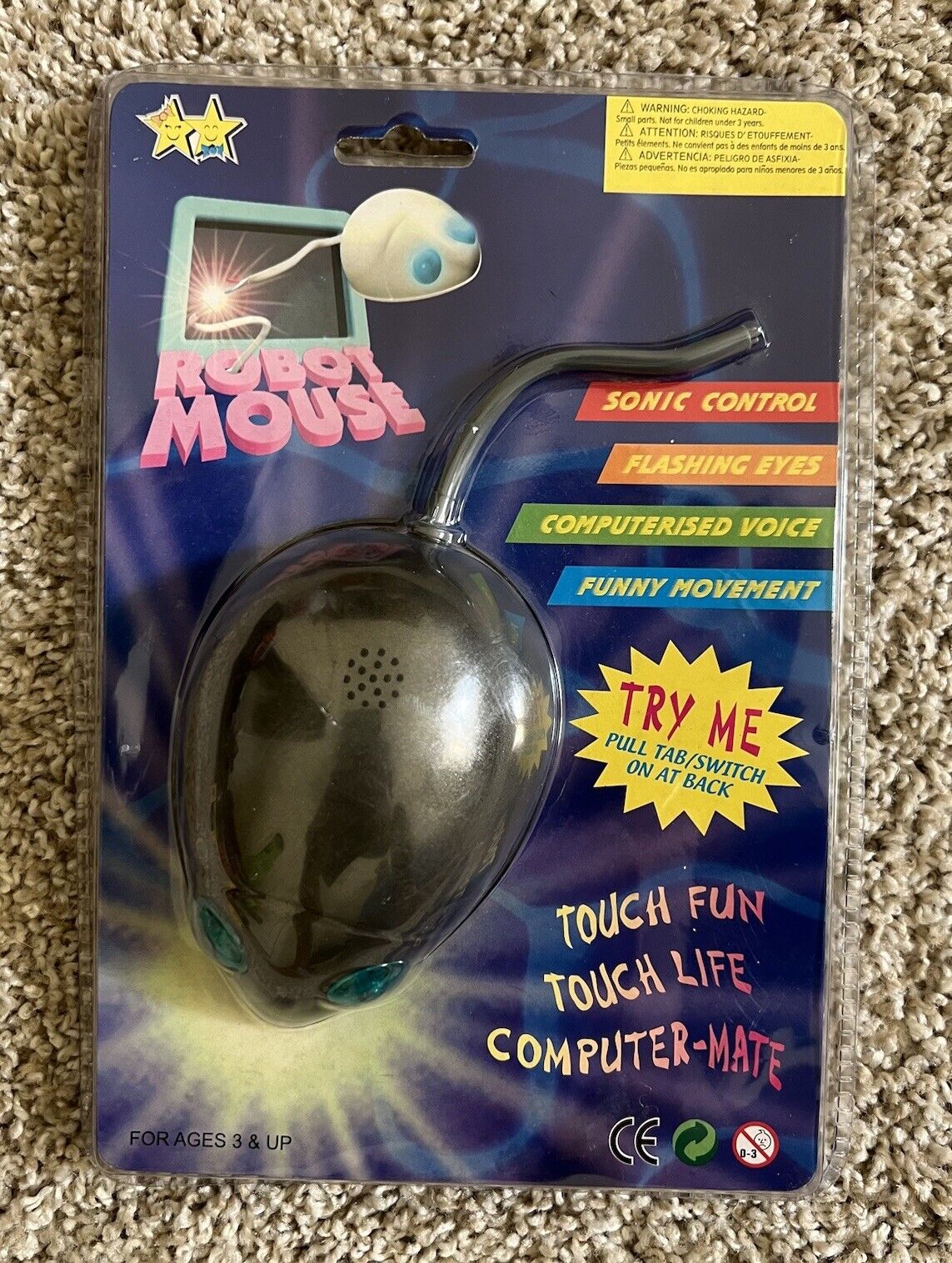 Retro Robot Mouse Computer Cursor - Mate - Brand New