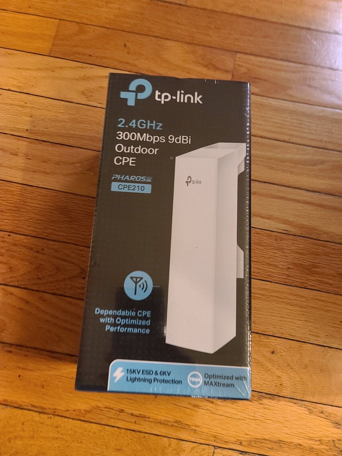 TP-Link CPE210 - 2.4GHz N300 Long Range Outdoor CPE for PtP and PtMP Transmissio