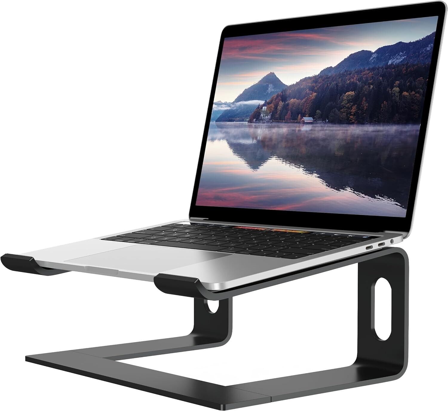 Aluminum Laptop Stand - Ergonomic Notebook Holder - Cooling Mount - 10 to 15....