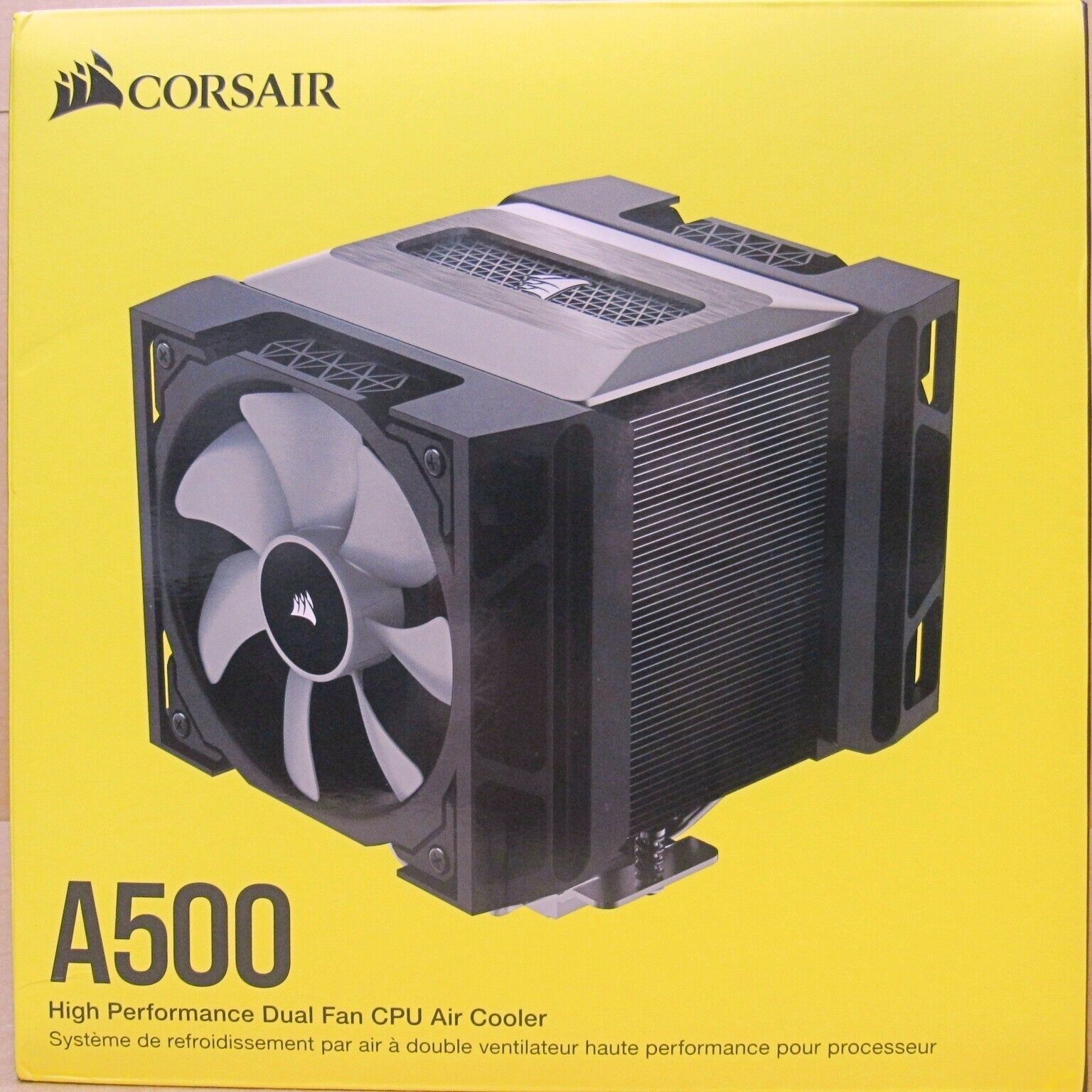 New Corsair A500 (Dual Fan) CPU Cooler (New-In-The-Box Unit)