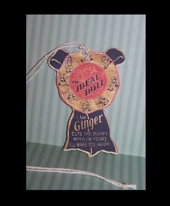 For Composition Ginger Doll  Wrist / Hang Tag