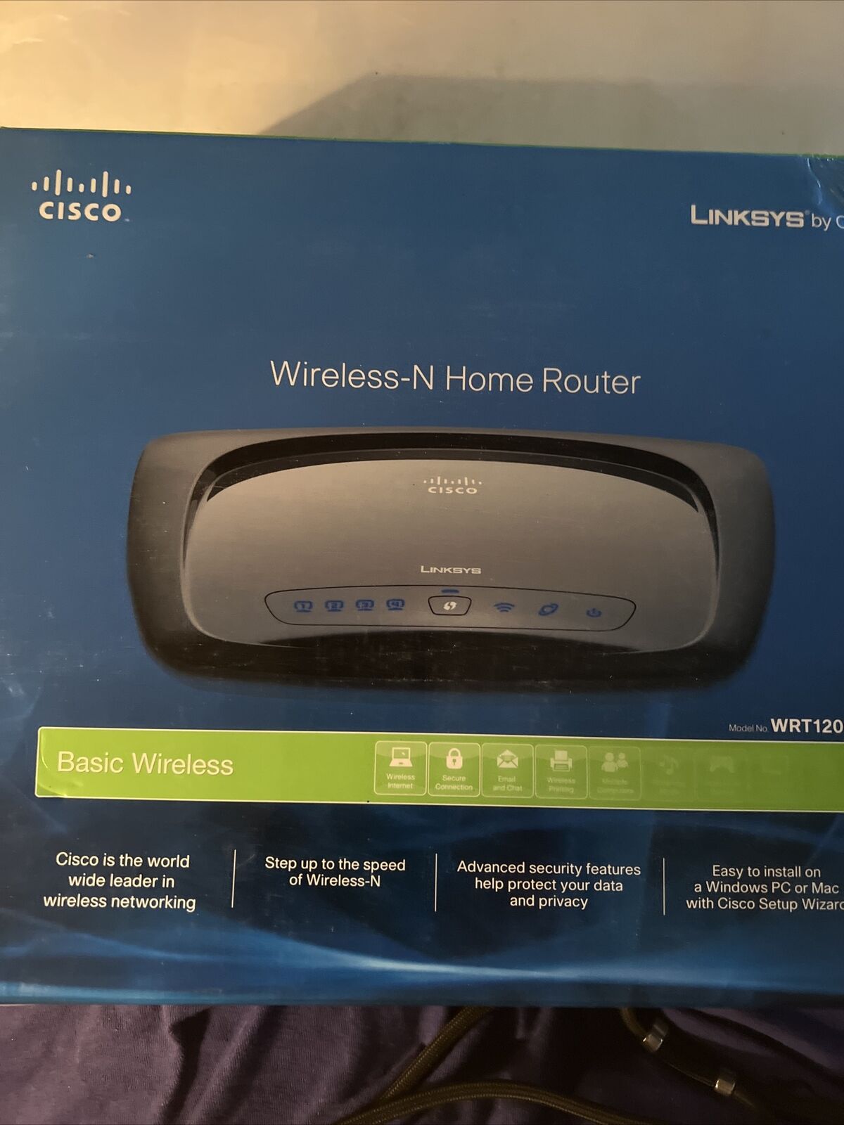 Cisco wireless-N home router