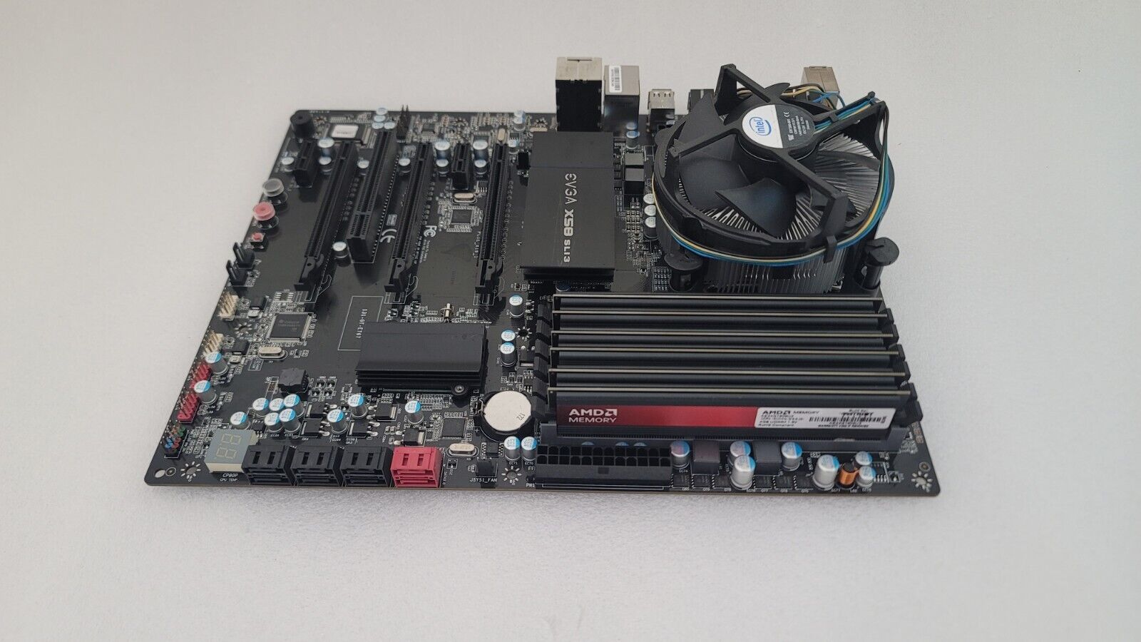 EVGA X58 SLI3 Motherboard P/N 131-GT-E767 with Intel Core i7-960 + 24GB Memory