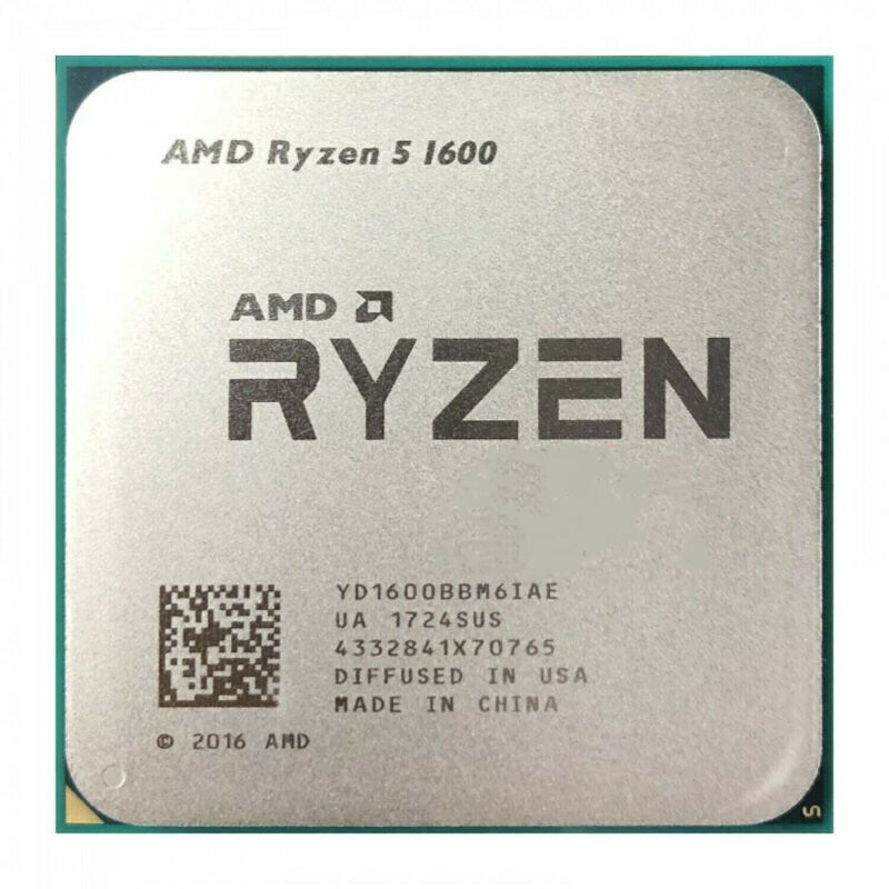 AMD RYZEN 5 1600 6-Core 3.2 GHz ocket AM4 CPU Processors