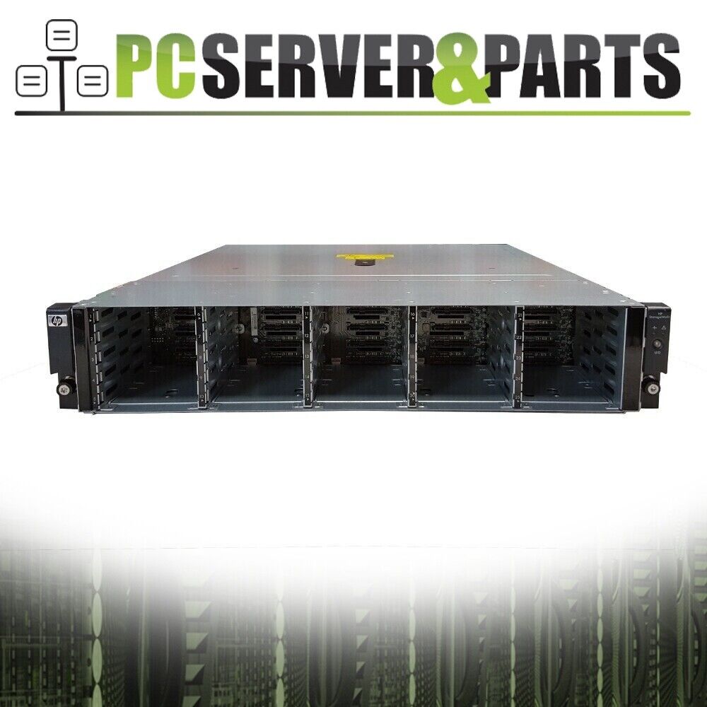 HP StorageWorks D2700 AJ941 Disk Enclosure 25 Bay SFF 2x 460W PSU 2x AJ941-04402