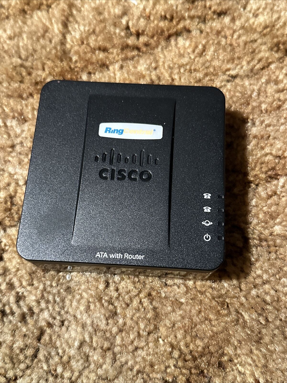 Cisco SPA122 ATA with Router 2 Port VOIP No power Cable
