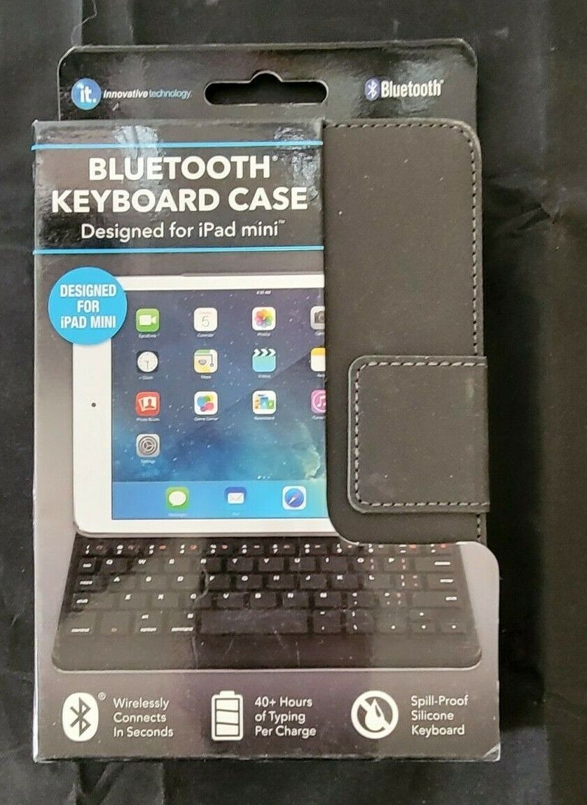 Innovative Technology iPad mini Bluetooth Keyboard Case - Black