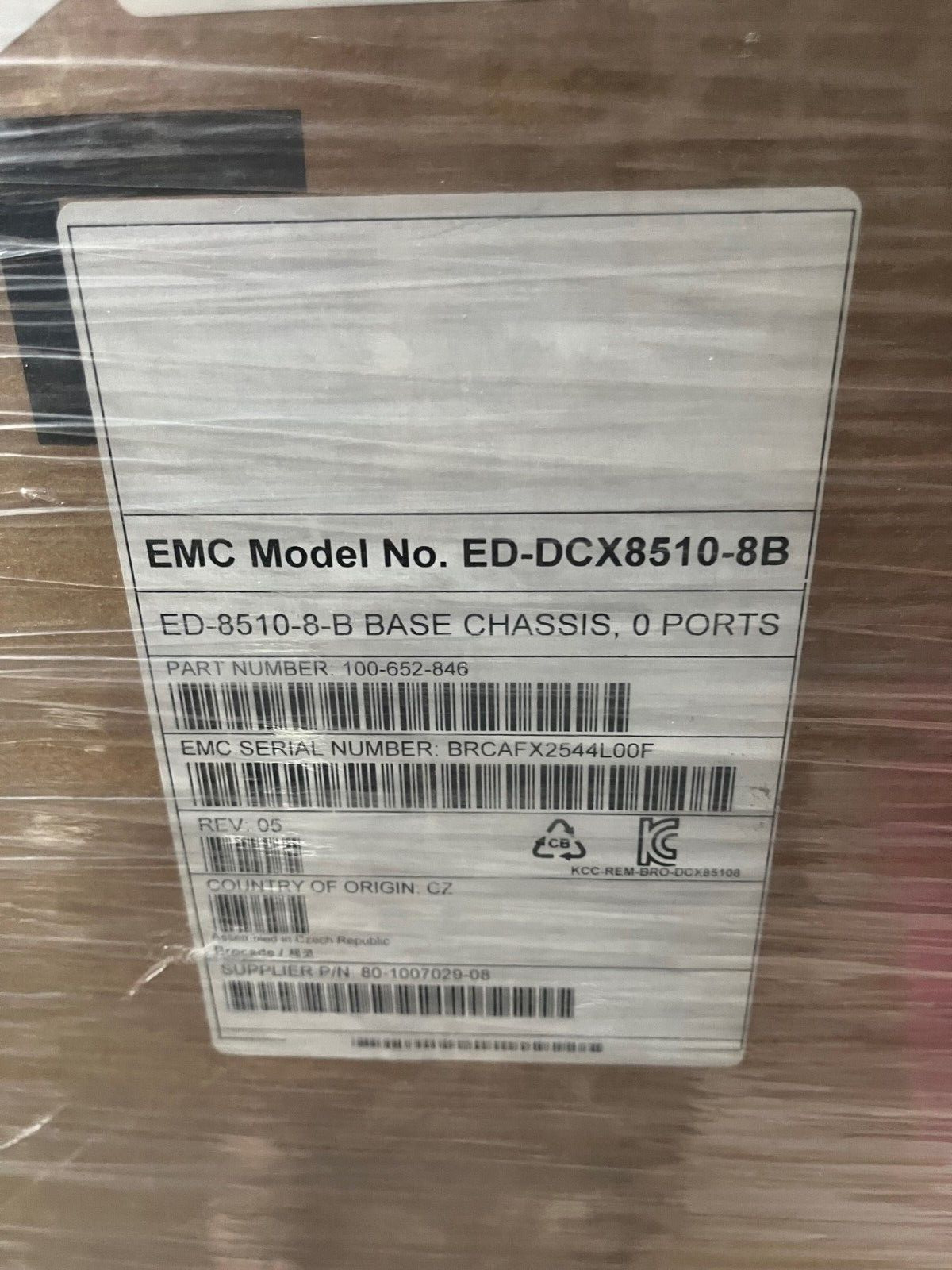 EMC ED-DCX8510-8B / Brocade DCX 8510-4 16Gb Fibre Channel SAN Director Switch