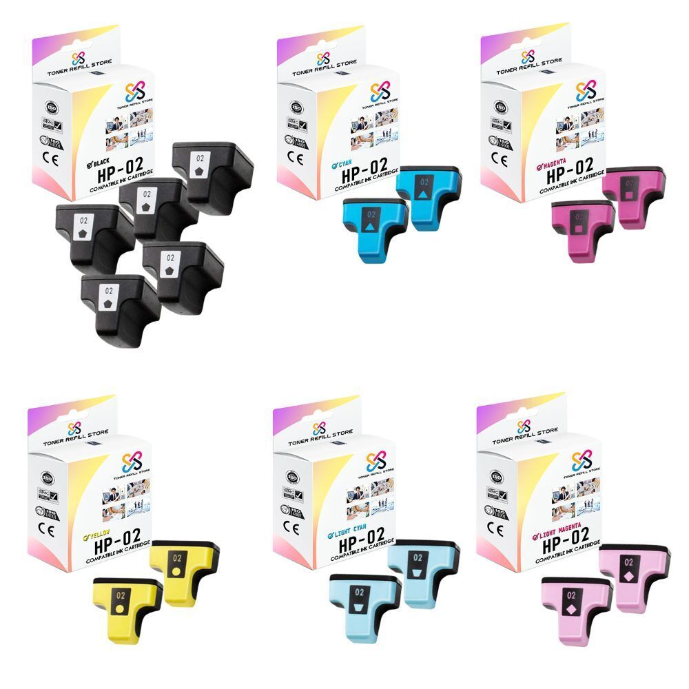15PK TRS 02 Multicolored HY Compatible for HP Photosmart 3110 3210 Ink Cartridge
