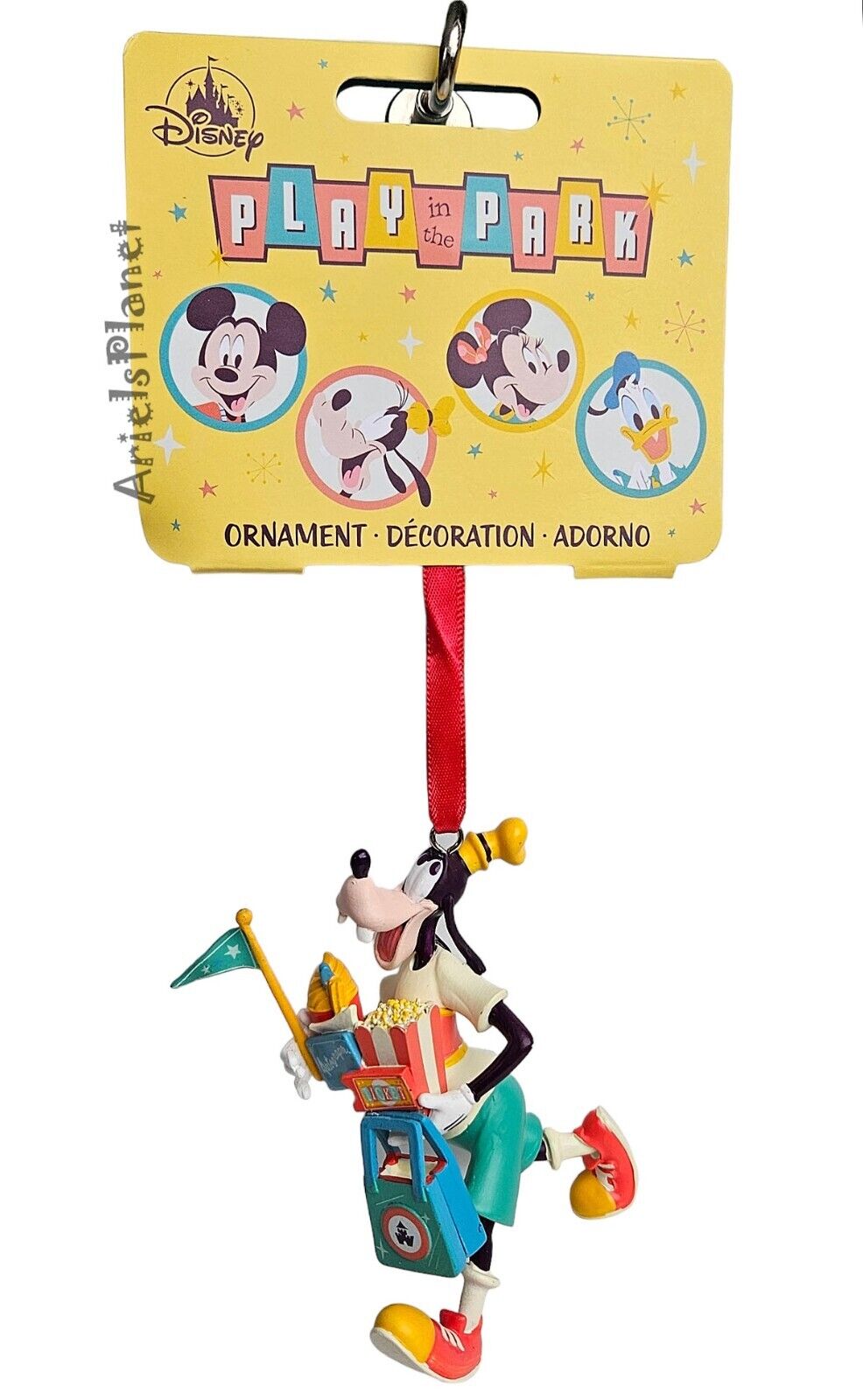 2023 Disney Parks Play In The Park Goofy with Snacks Christmas Ornament