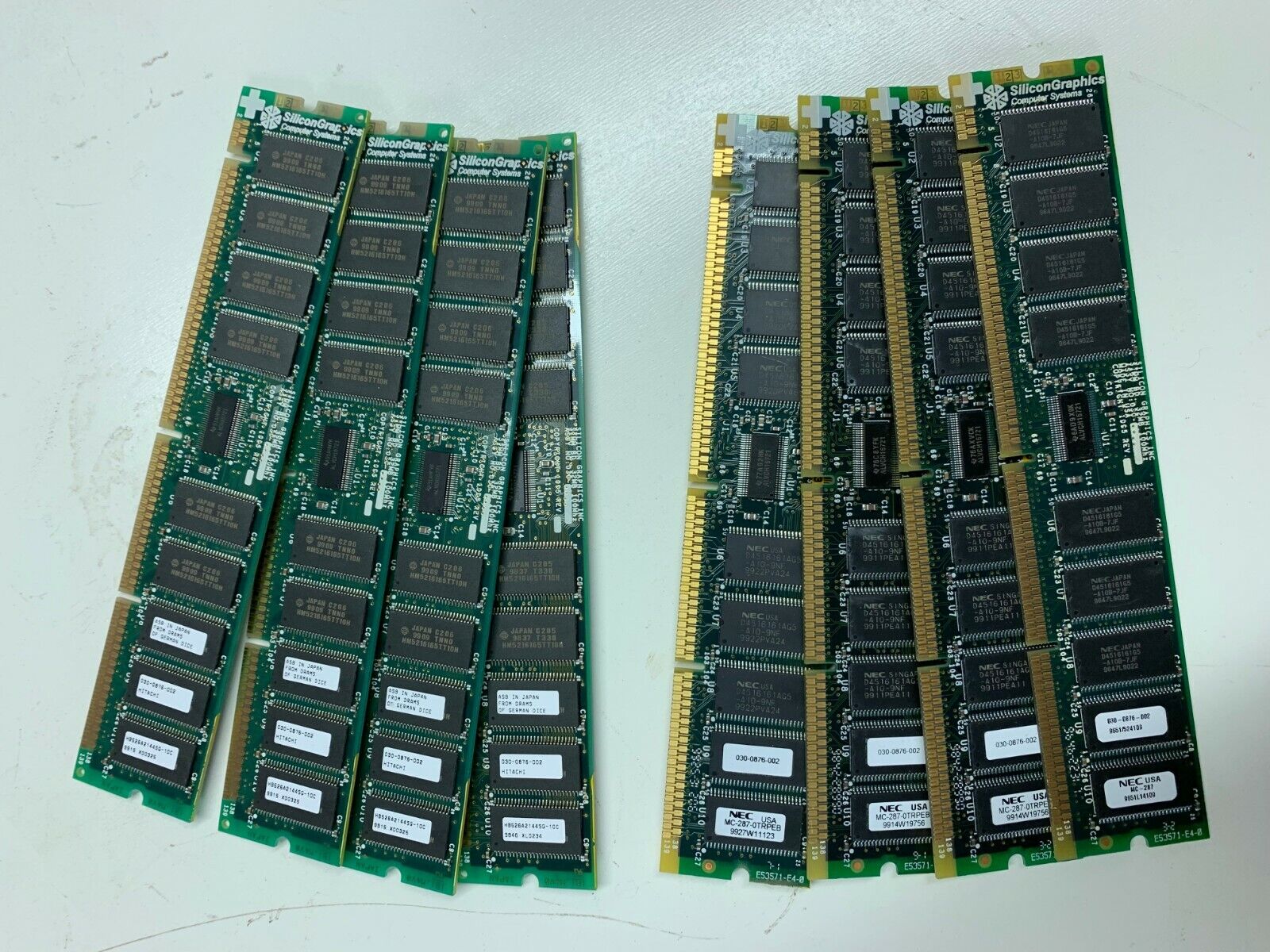 SGI O2 256mb memory kit of 8x32mb Dimms Part mumber 030-0876-002