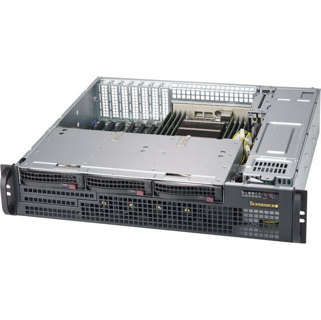 Supermicro SuperChassis CSE-825MBTQC-R802LPB 800W 2U Rackmount Server Chassis