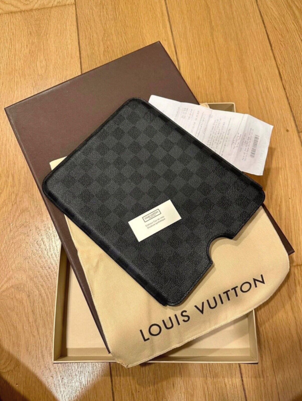 Louis Vuitton leather sleeve for iPad