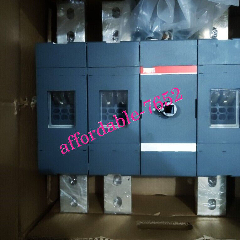 1pc for new ABB isolation switch OT1200U03 1600A 3P    Via DHL or Fedex