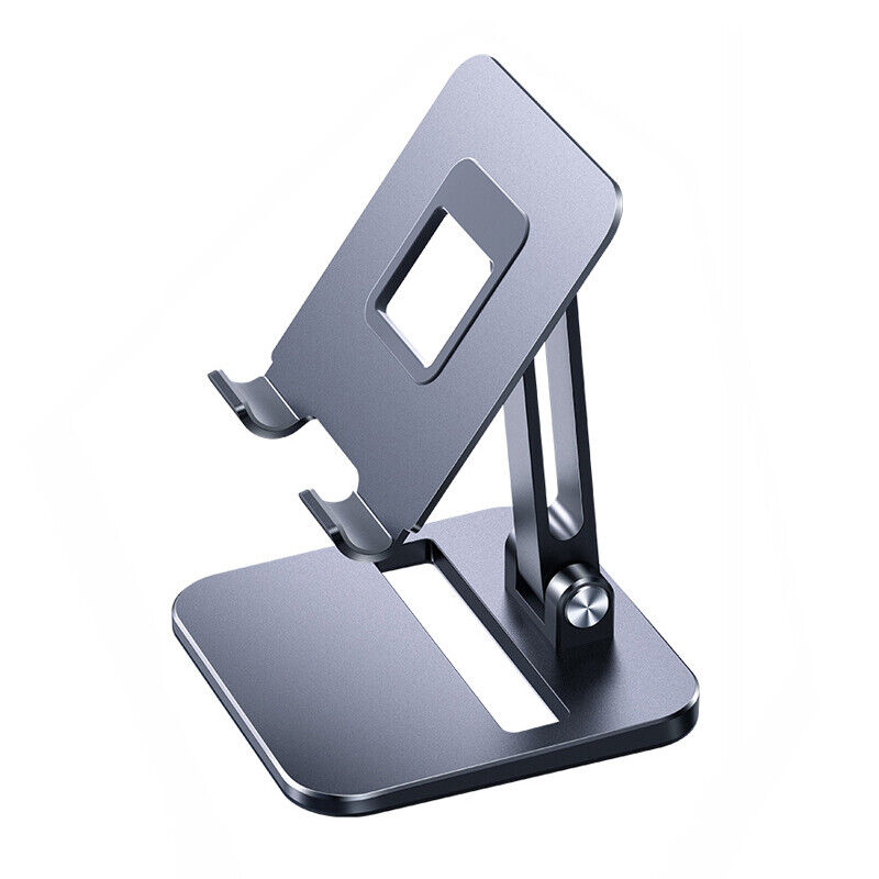 Foldable Metal Phone Tablet Holder Stand For iPad Pro 12.9 11 iPhone 13 Samsung