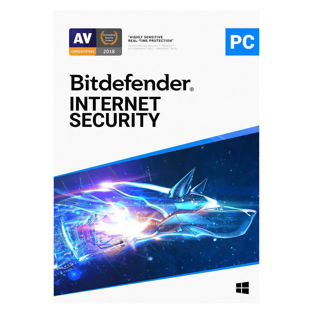 Bitdefender Internet Security 2024 - 1 Years 1 WINDOWS Device Protection