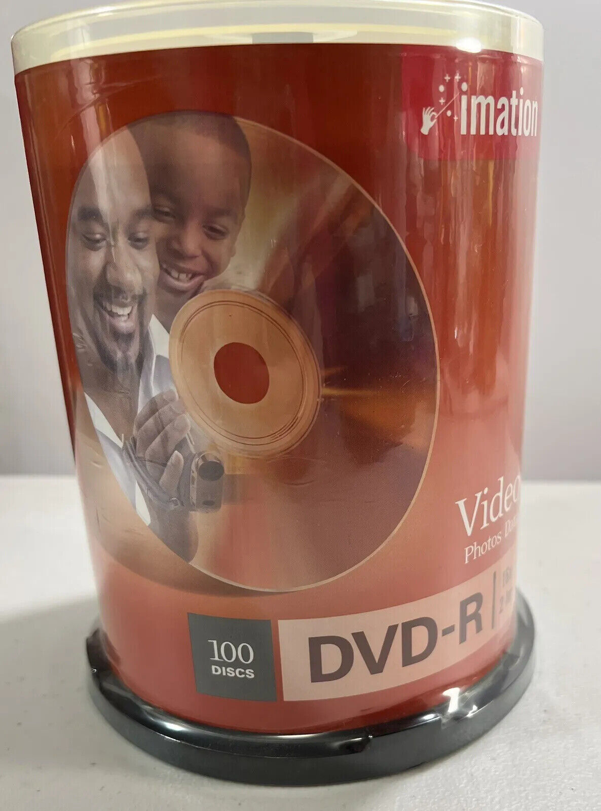 NIB Imation DVD-R 16x / 4.7GB 100 Discs 051122180590