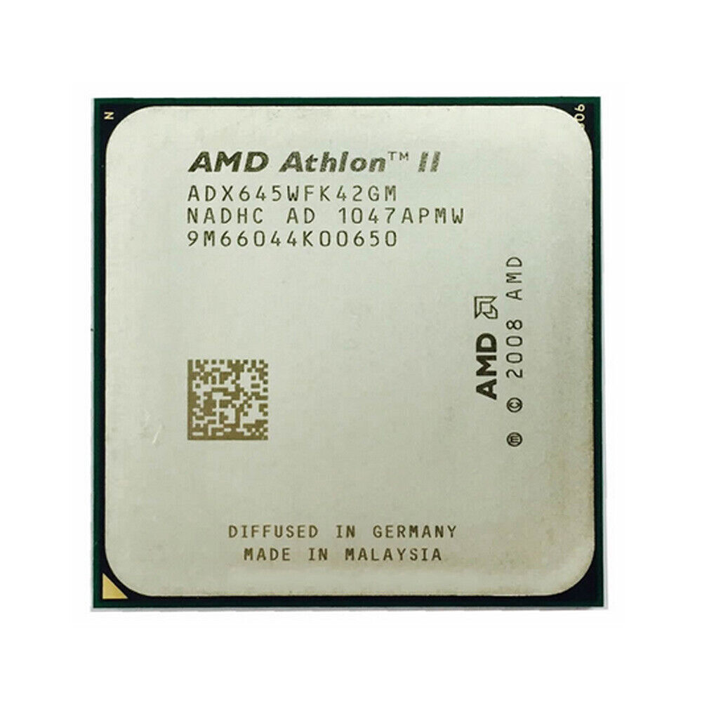 AMD Athlon II X4 645 CPU Quad-Core 3.1 GHz 2M Socket AM3 Processors