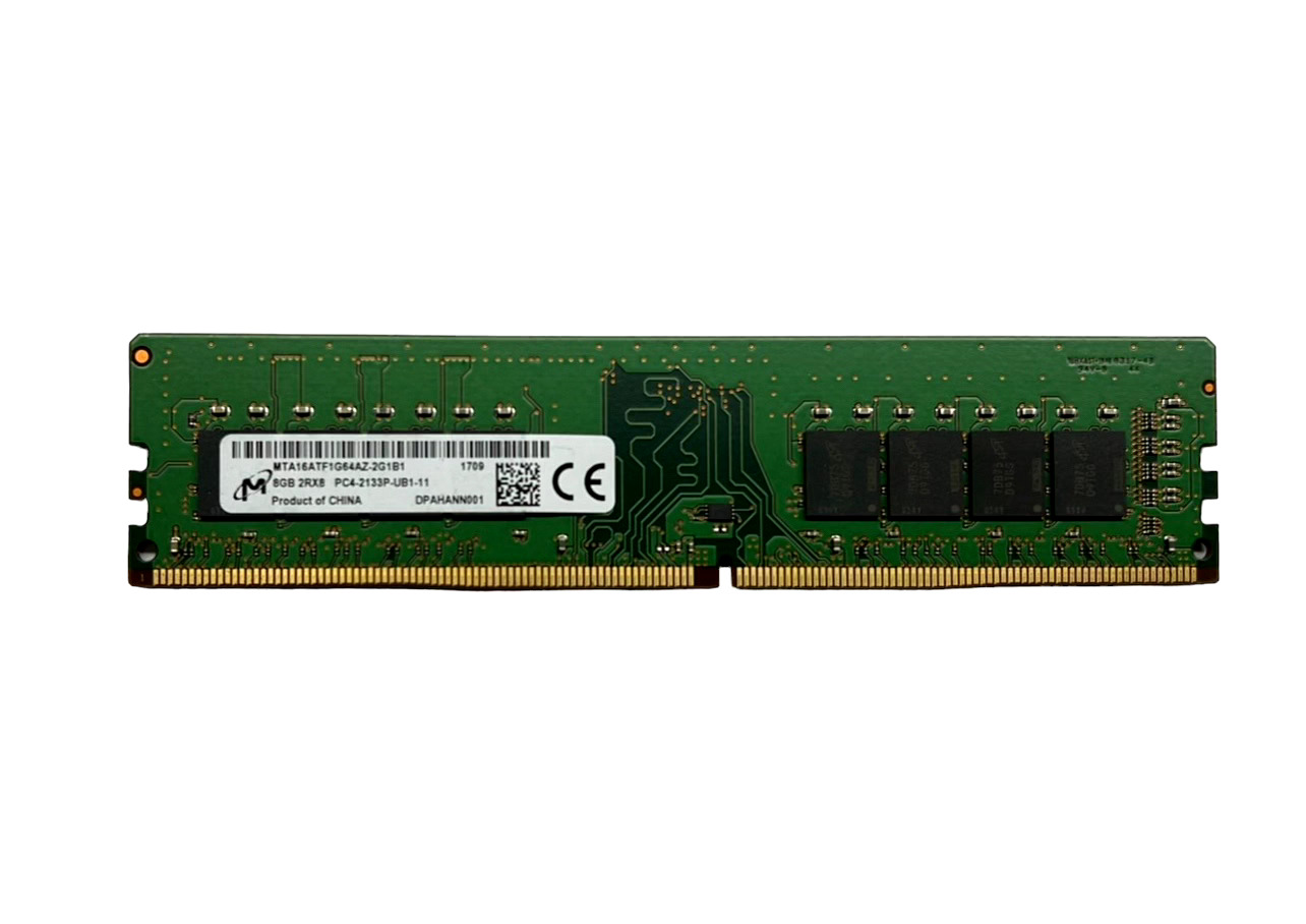 Micron 8GB (1x8GB)  PC4-17000 DDR4-2133P RAM Desktop SDRAM MTA16ATF1G64AZ-2G1B1