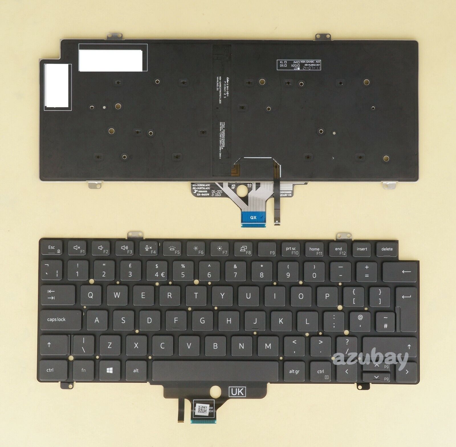 Laptop Keyboard For Dell Precision 3470 3480 0CW3R5 0G7FK7 0K5XT4 0K4WGN Backlit