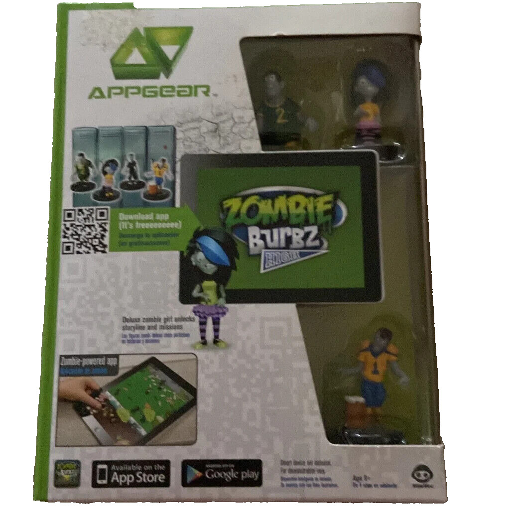 AppGear Zombie Burbz High Mobile Application Game For iPad, Android New Sealed