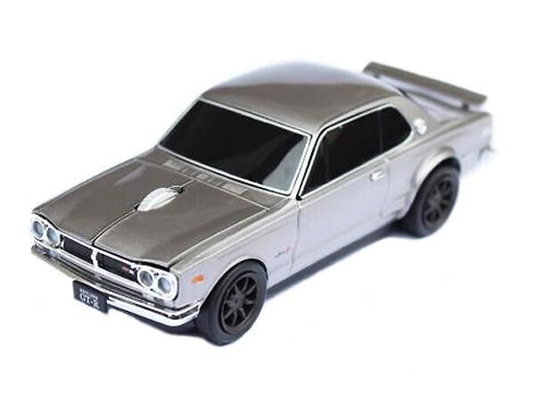 Nissan Skyline GT-R Silver Click Car Mouse/Wireless Mouse Japan limited model