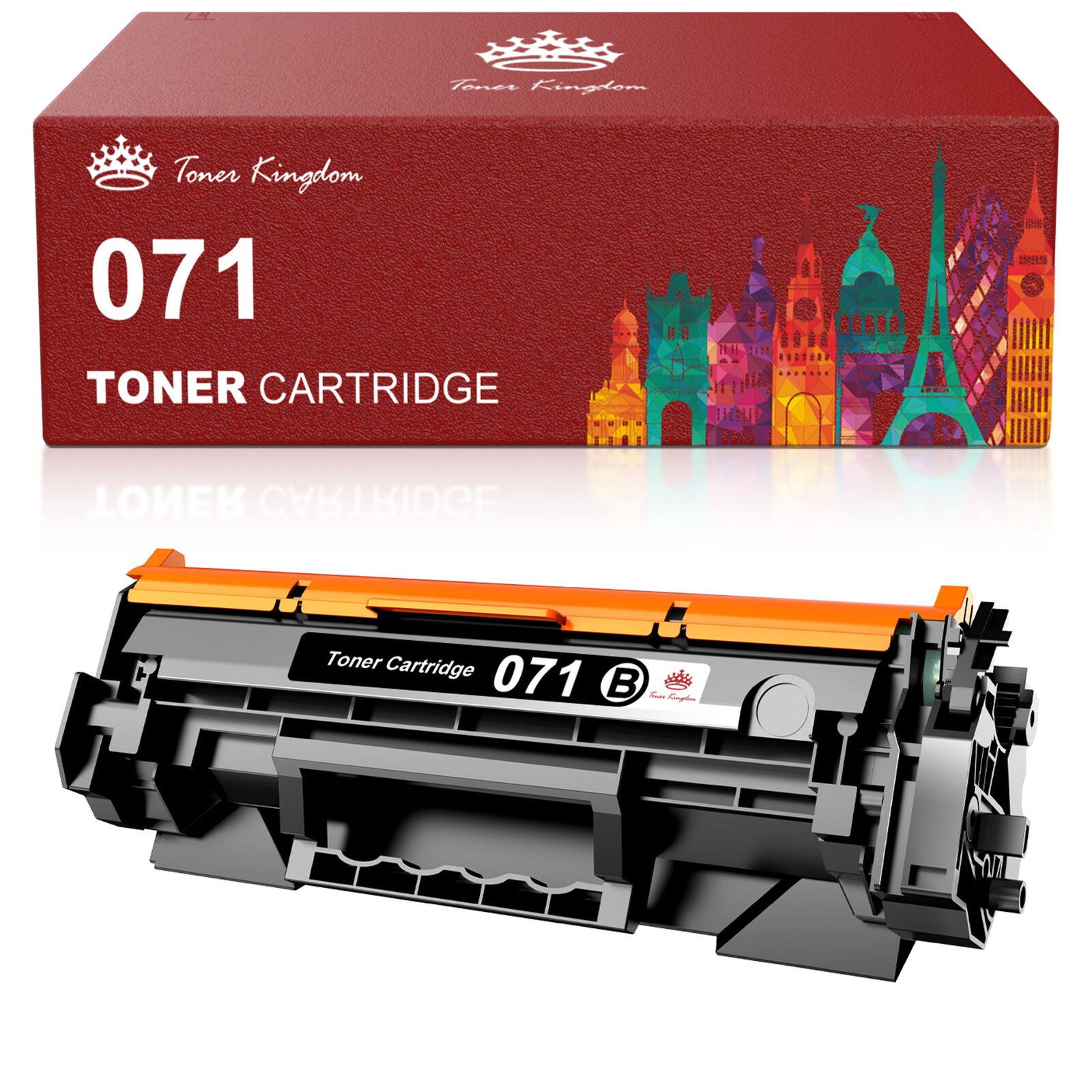 1-4PK CRG-071 Toner Cartridge for Canon 071H imageCLASS LBP120 MF270 Mf272dw Lot