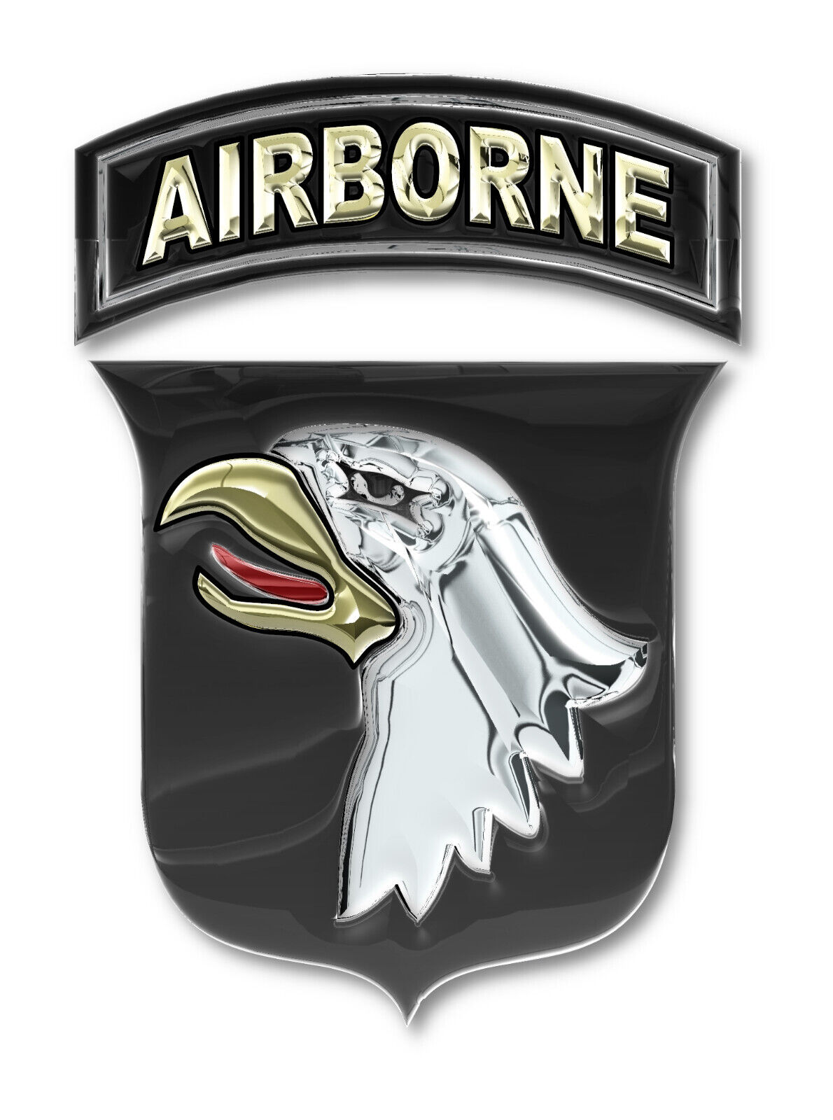 101st Airborne Division Sticker Decal (Select your Size)