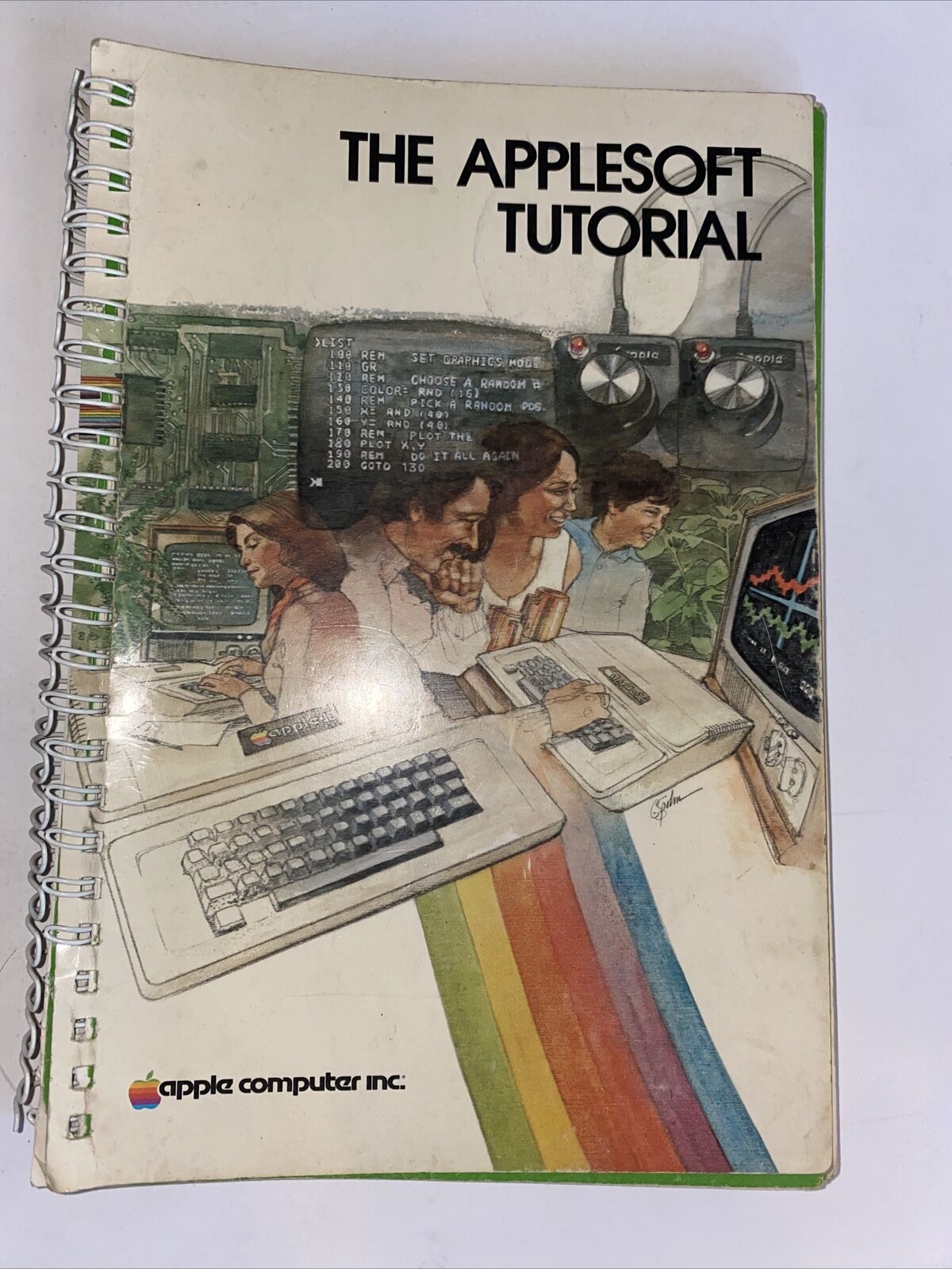 Vintage Book ~ The AppleSoft Tutorial Manual 1979 80 81 