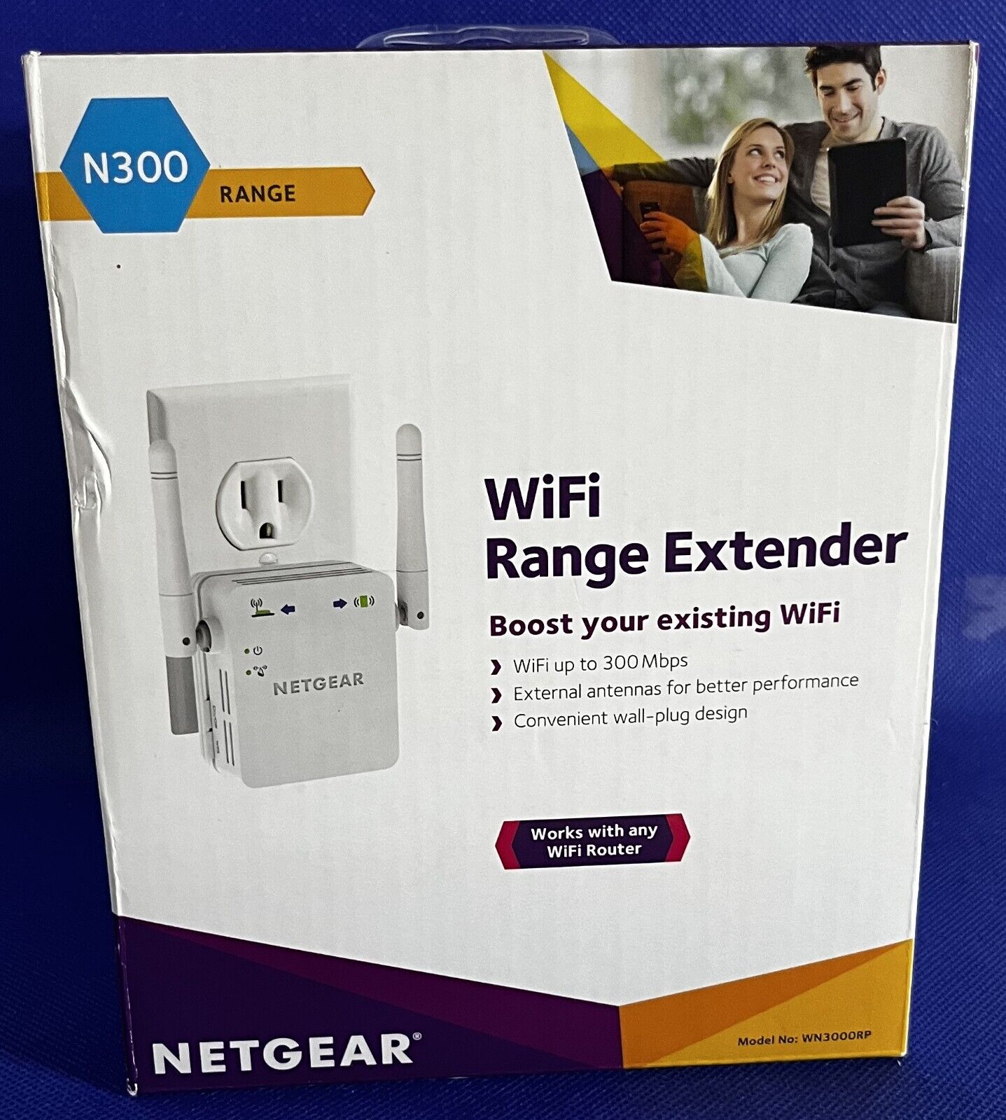 NETGEAR - WN3000RP – Universal WiFi Range Extender
