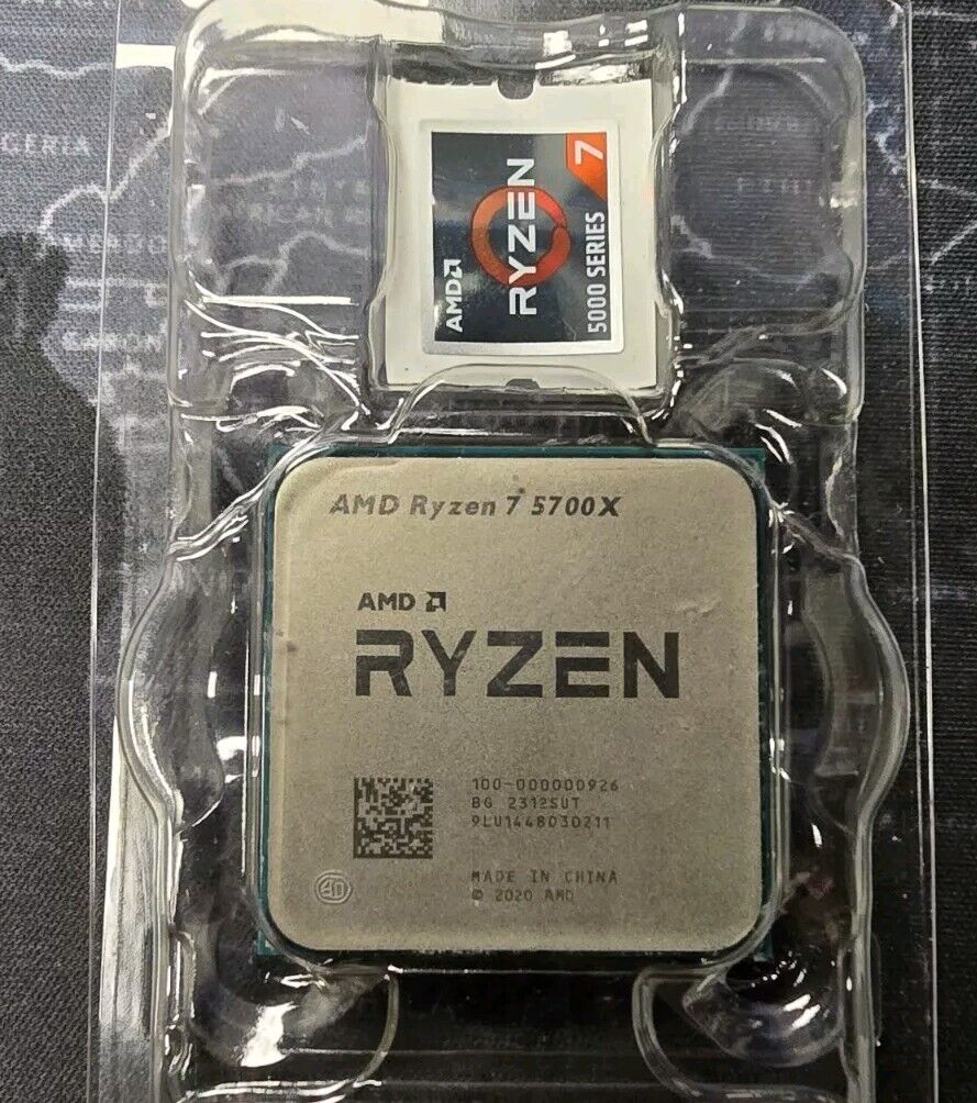 AMD Ryzen 7 5700X 8-Core 3.4GHz Socket AM4 65W CPU Desktop Processor