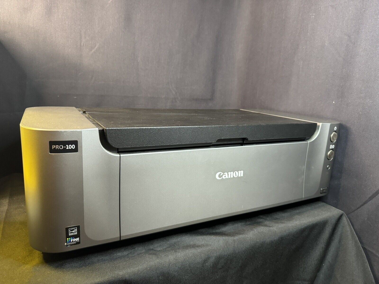 CANON PIXMA PRO-100 Inkjet Color Digital Photo Printer With NEW CATRIDGES TESTED