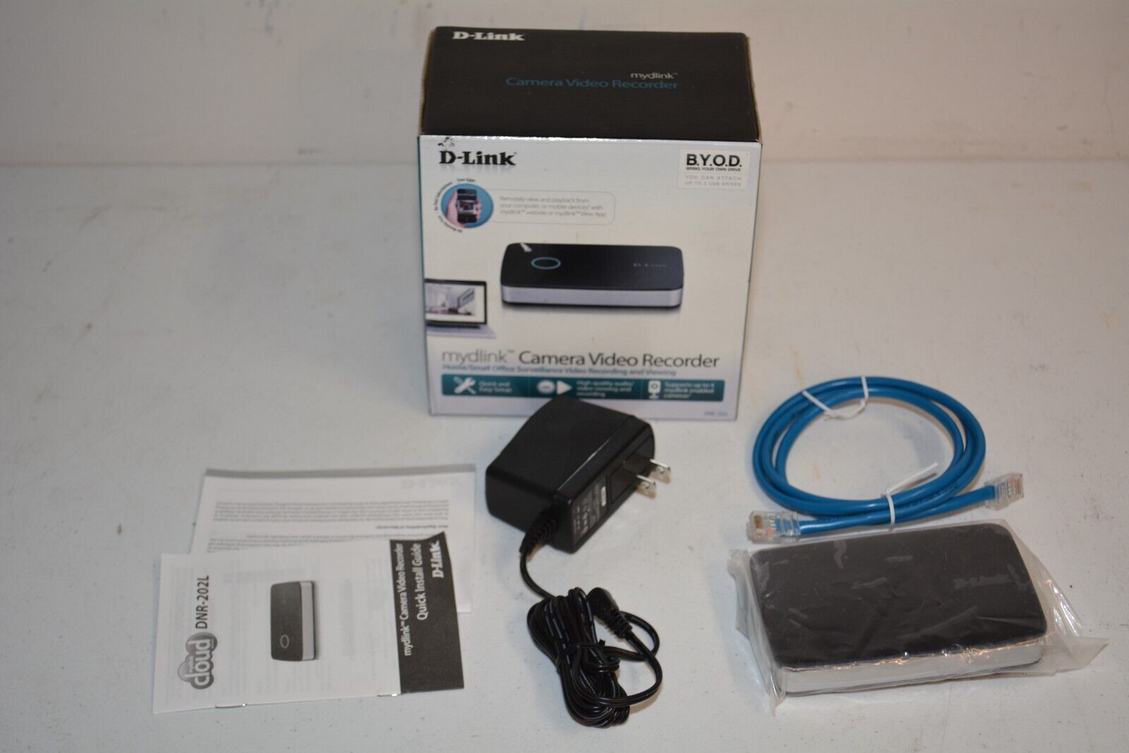 D-Link Camera Video Recorder MyDlink DNR-202L DVR #W4143