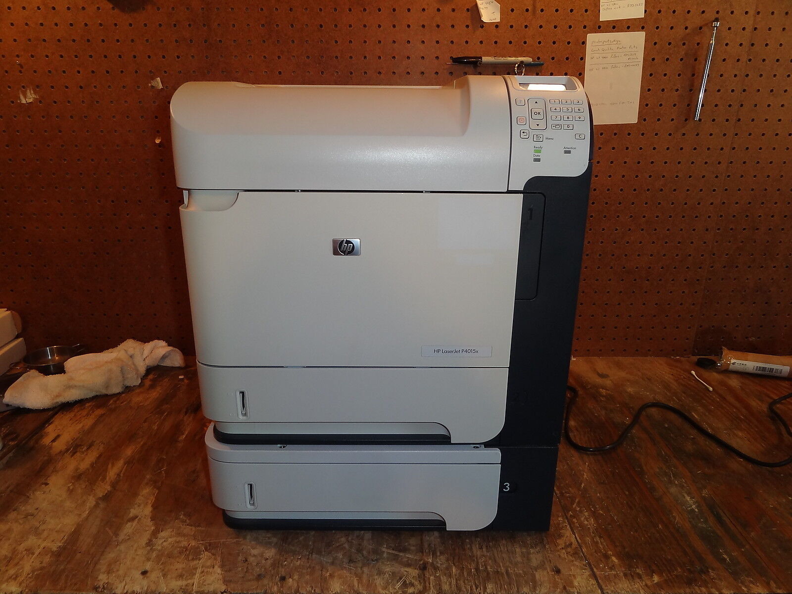 HP Laserjet P4015x Laser Printer *Just Serviced*  warranty