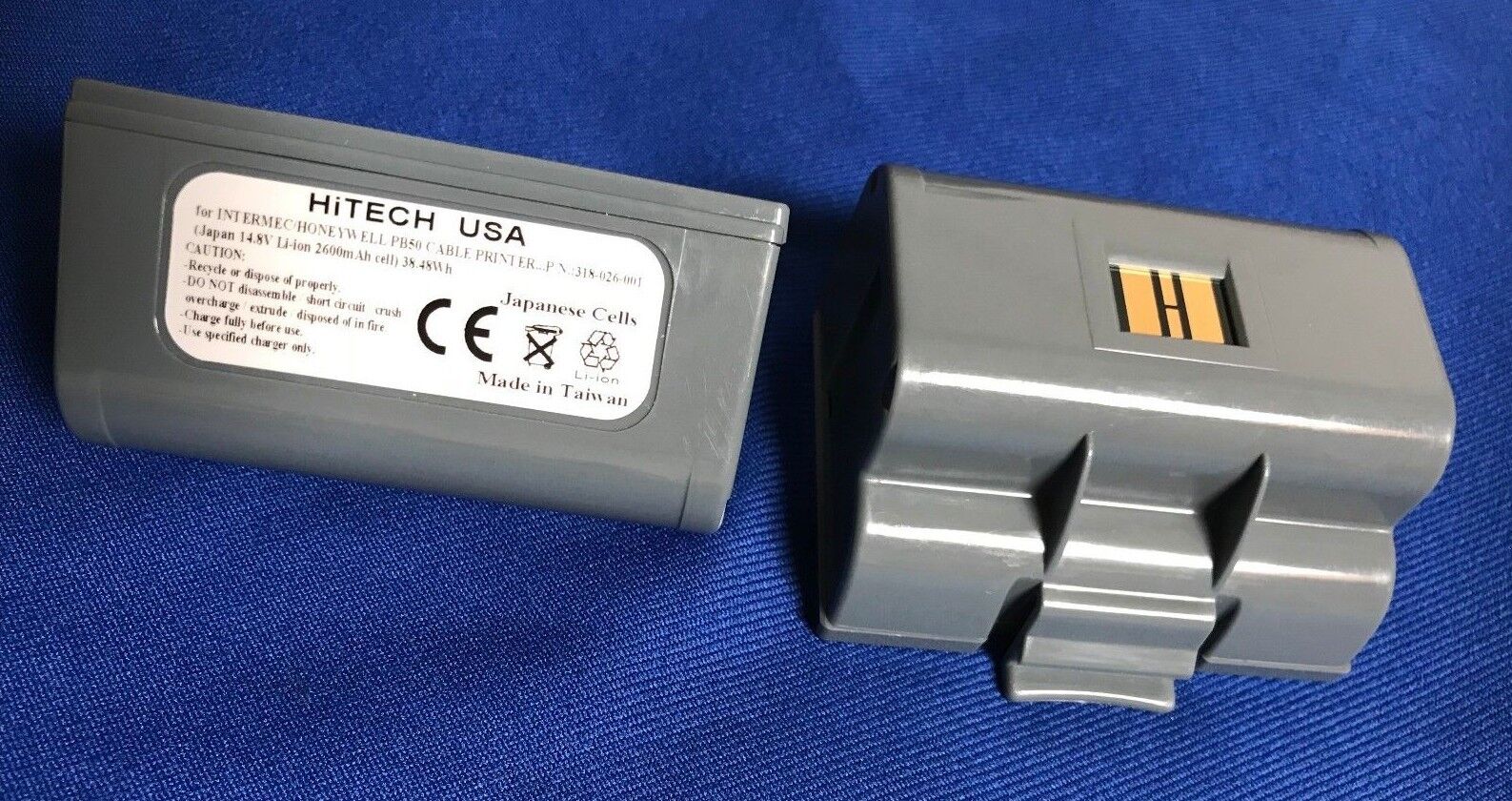 6 Batteries(Japan Li14.8v2.6A38wh)For Intermec/Honeywell PB50,PW50..#318-026-001