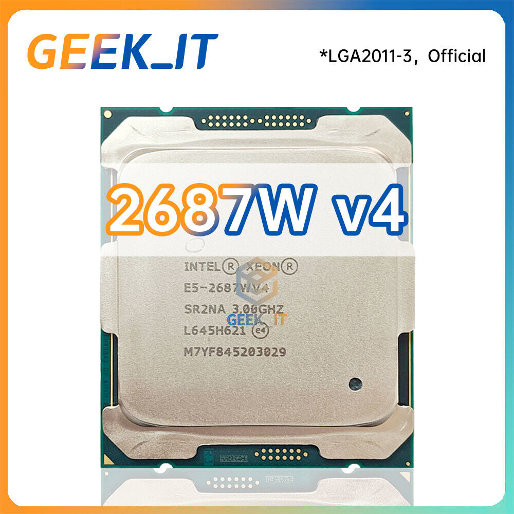 Intel Xeon E5-2687Wv4 SR2NA 3.0GHz 12C / 24T 30MB 160W LGA2011-3 CPU E5 2687W v4