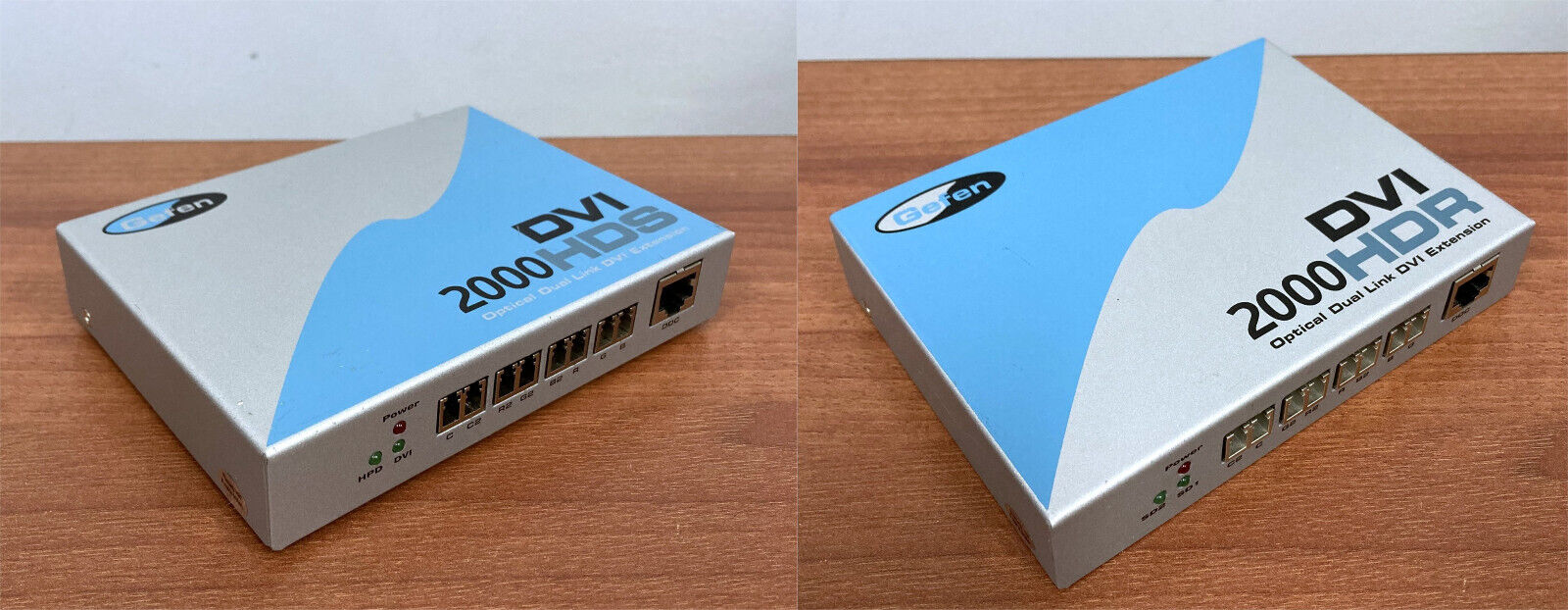 Gefen DVI 2000 HDS HDR Optical Dual Link DVI Extension SENDER & RECEIVER