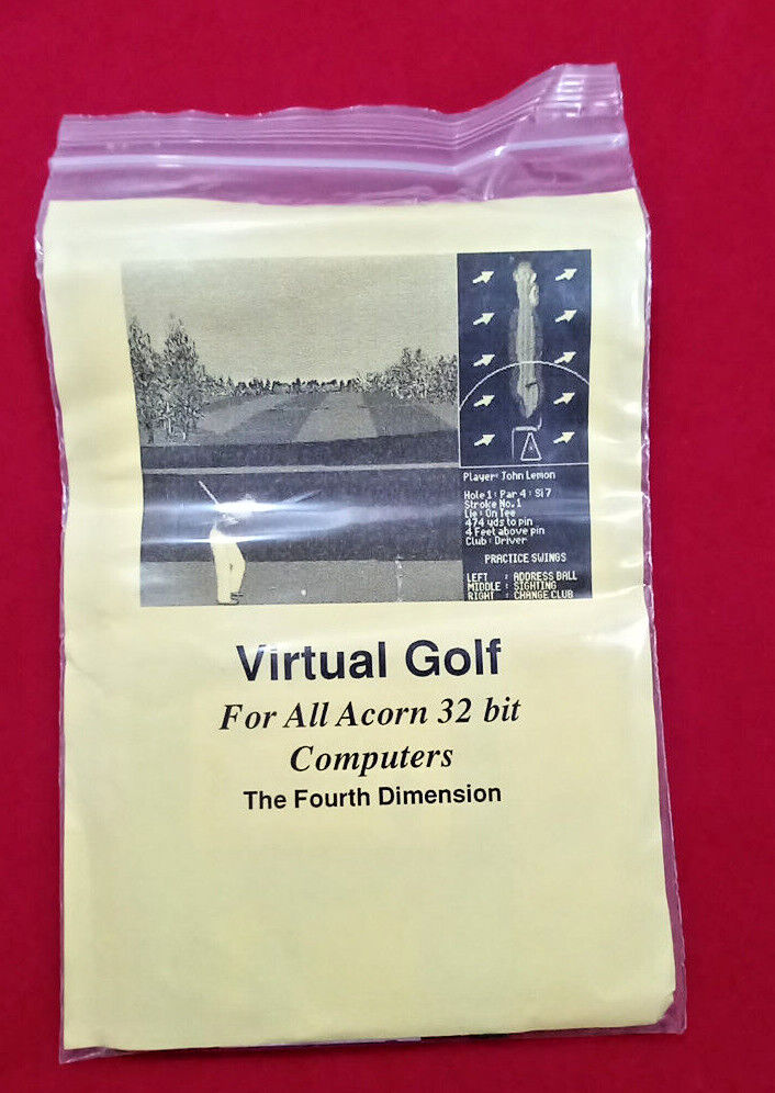 Virtual Golf for Acorn RISC OS, 3.5\