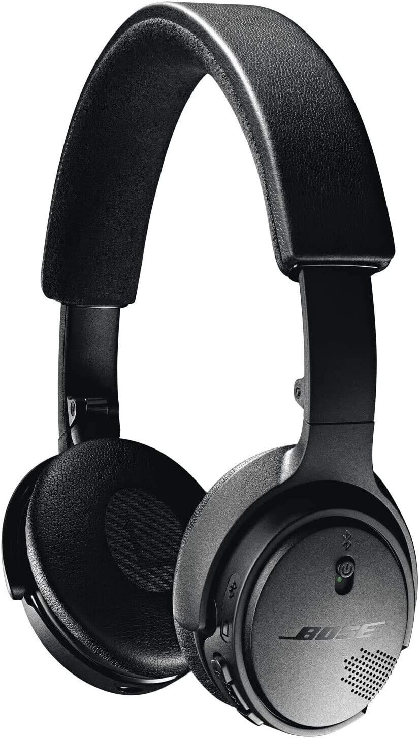 Bose SoundLink 714675-0030 On-Ear OE Bluetooth Wireless Headphones -Triple Black