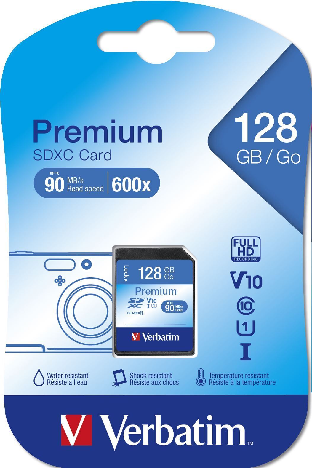 Verbatim Premium 128 GB SDXC Class 10 (44025)