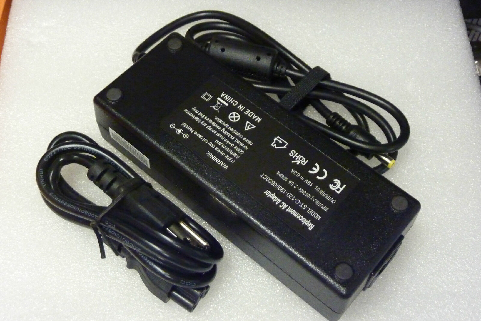 AC Adapter Cord Battery Charger 120W For ASUS NX90Jq NX90JQ-B1 NX90JQ-B2 NX90Jn