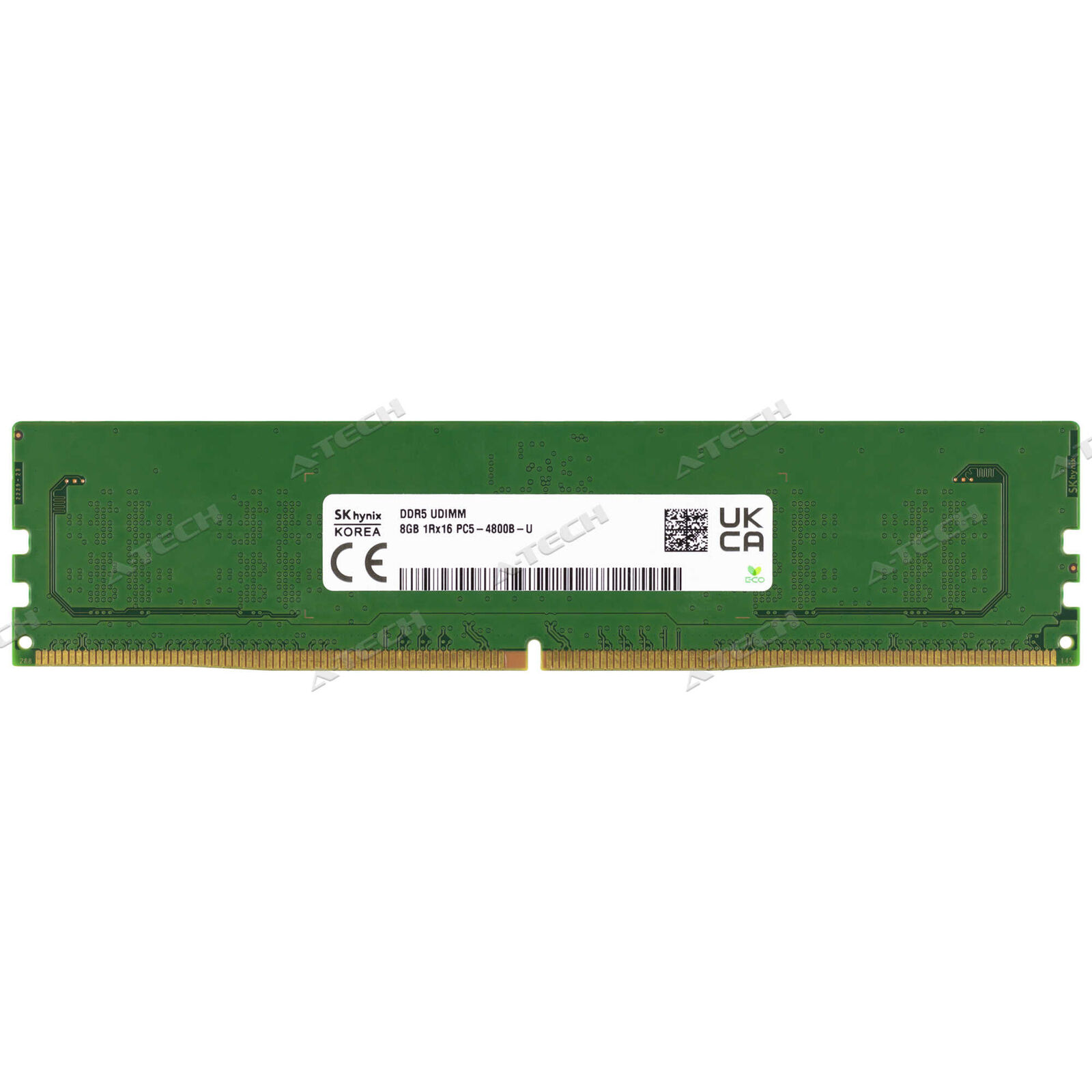 Hynix 8GB 1Rx16 PC5-4800 DIMM DDR5-38400 288-Pin Non-ECC Desktop Memory RAM 1x