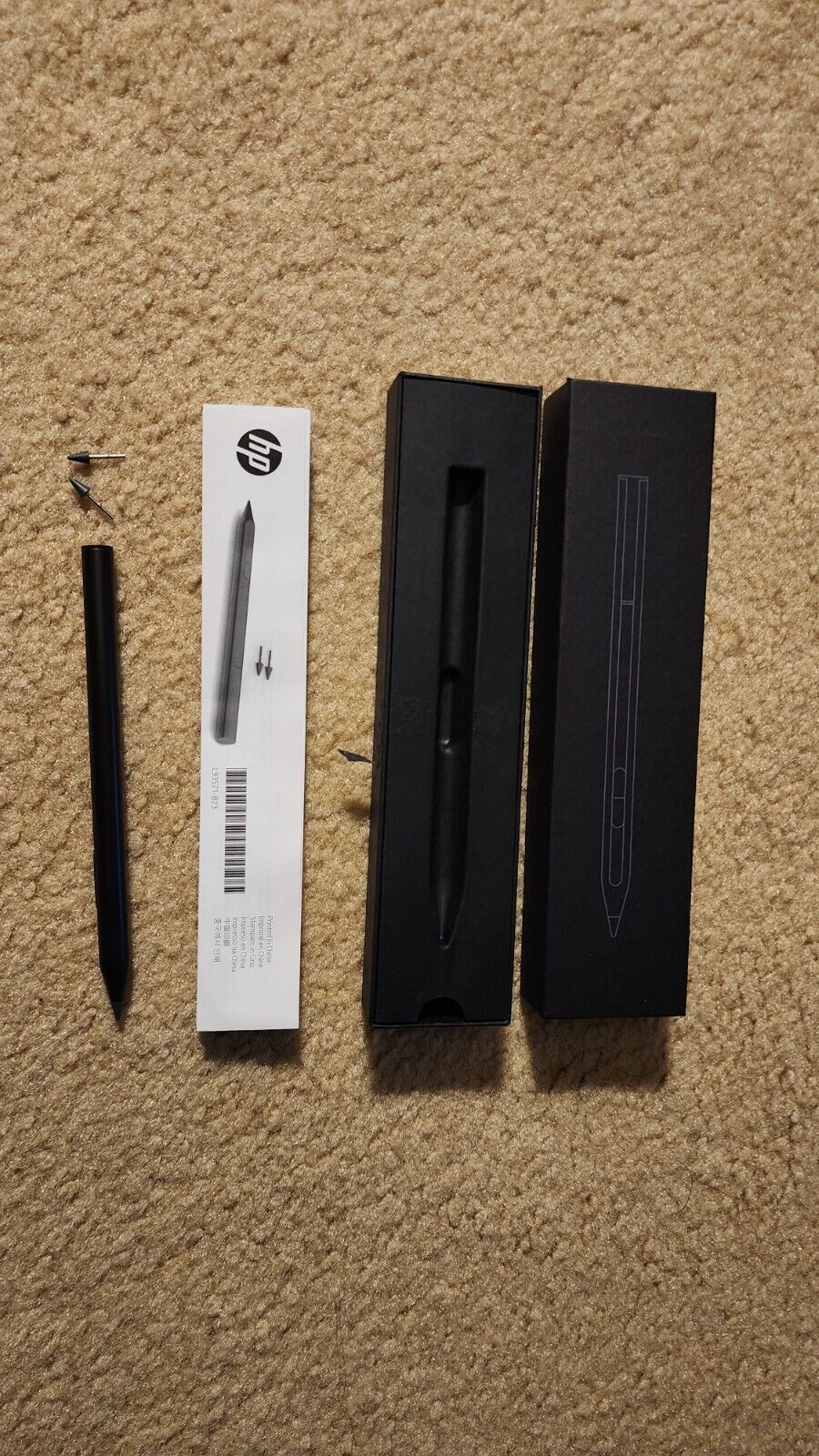 HP Genuine Rechargeable Stylus Pen Tilt M23864-001 Black