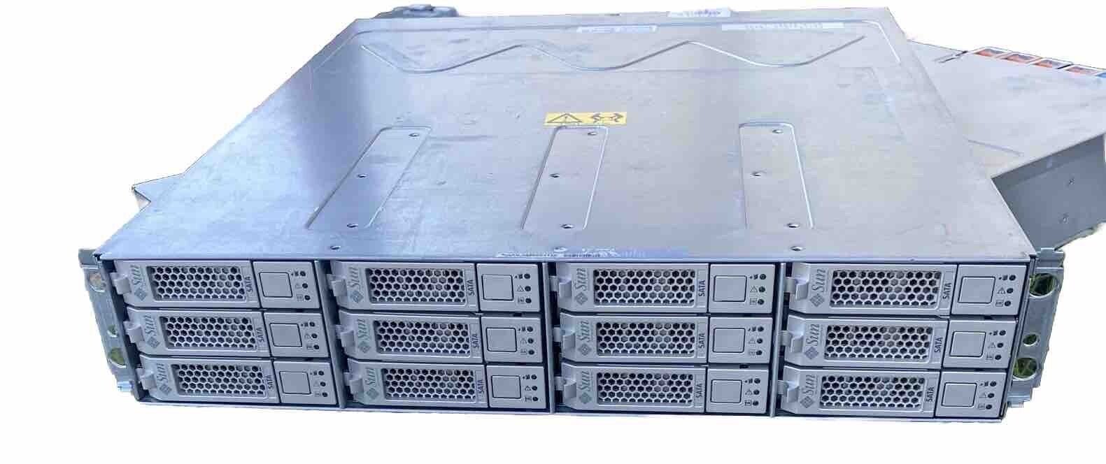 SUN ORACLE Storage Tek 2540 FC Array 2x375-3499 2xAC Power No HDD