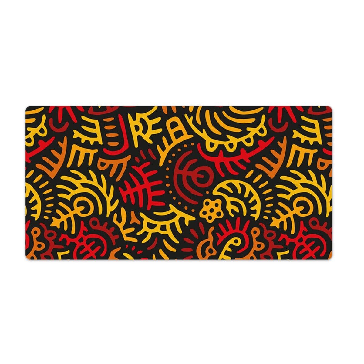 Home Office Writing Desk Computer Laptop Mat Pad Mexican patterns 120x60