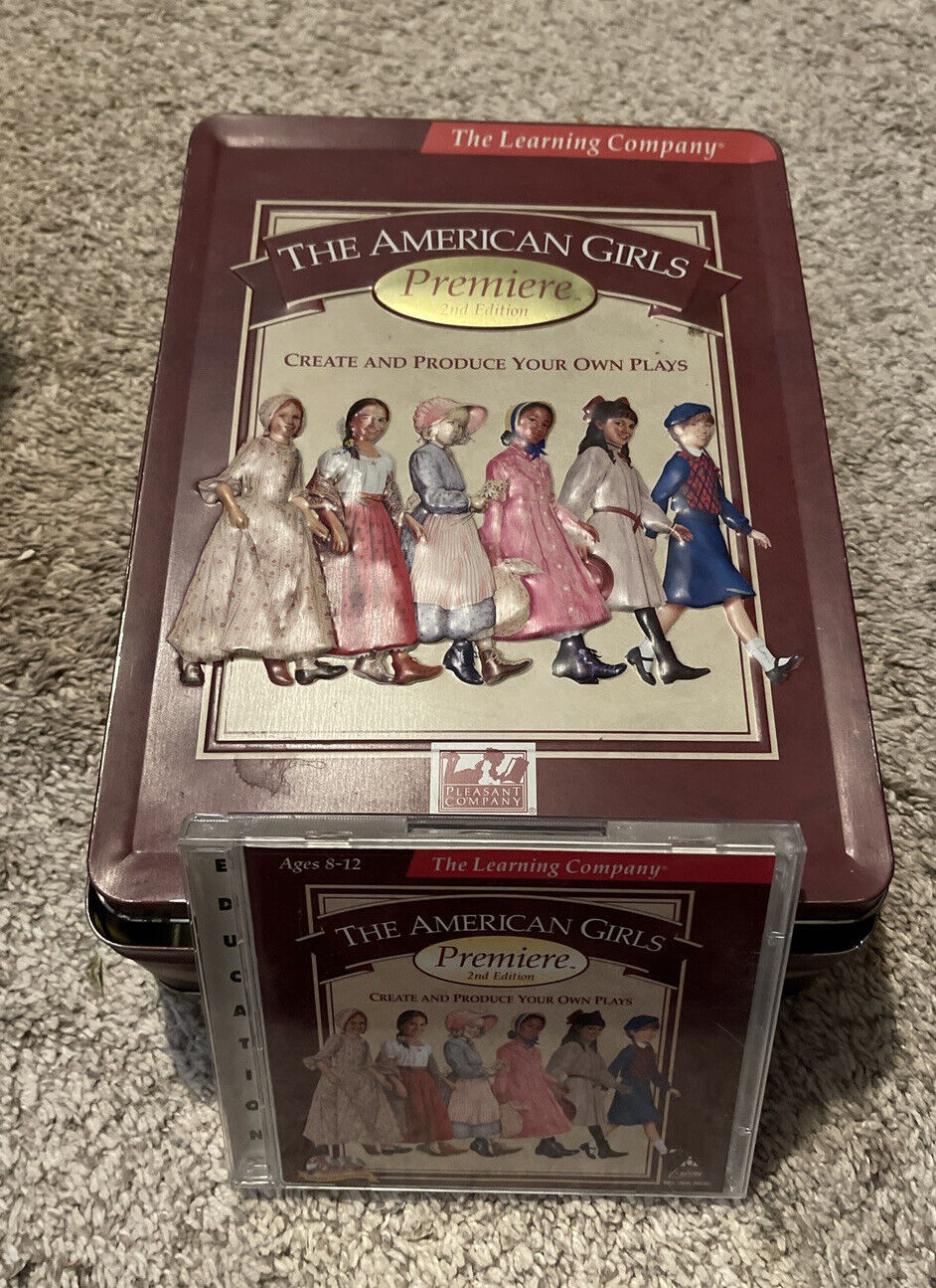 American Girl Pleasant Company Vintage CD rom doll Game