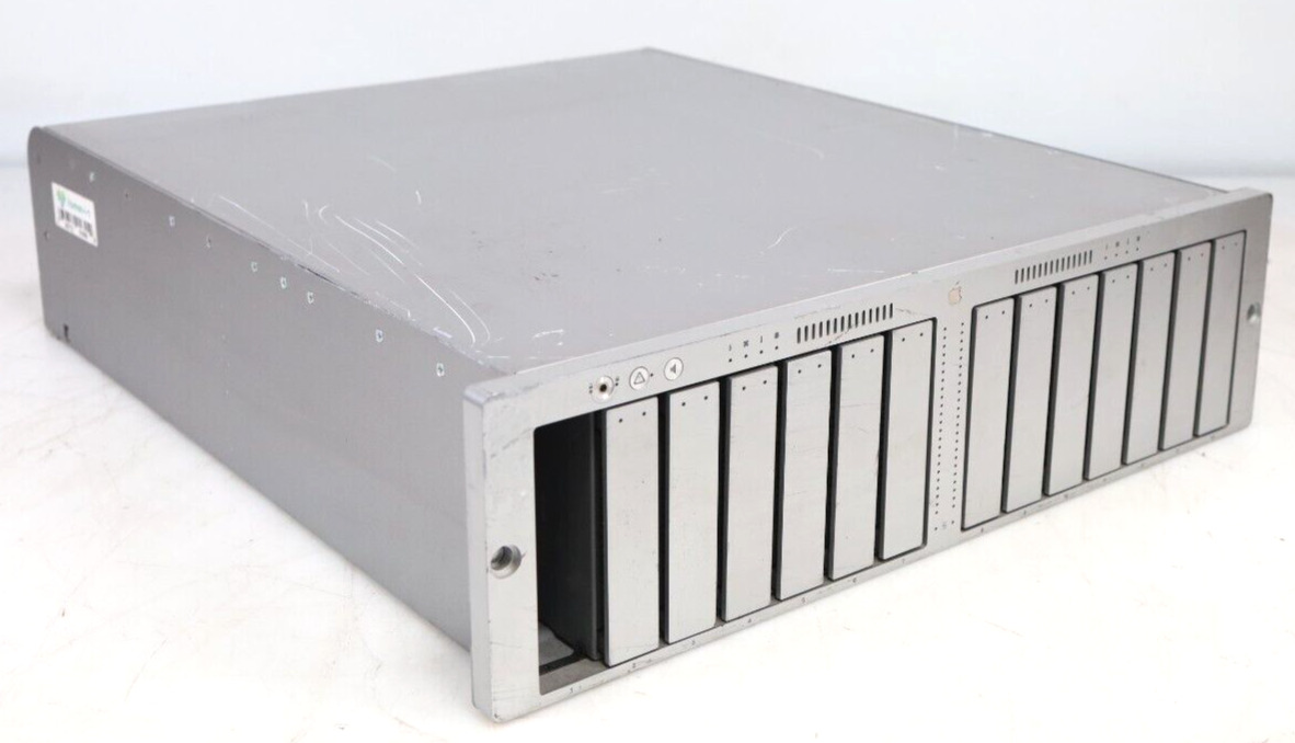 Apple Xserve A1009 RAID Storage Array M9721LL/A 2x PSU 2x Controller No HDD