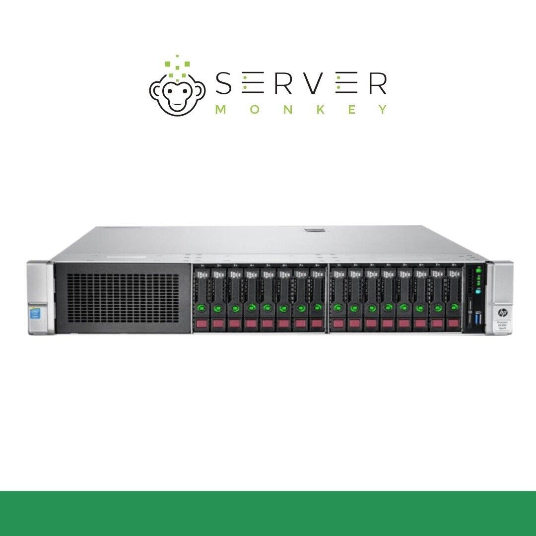 HPE DL380 G9 ProLiant Server | 2x Xeon E5-2680V3 | 128GB | P440AR | 4x 900GB HDD