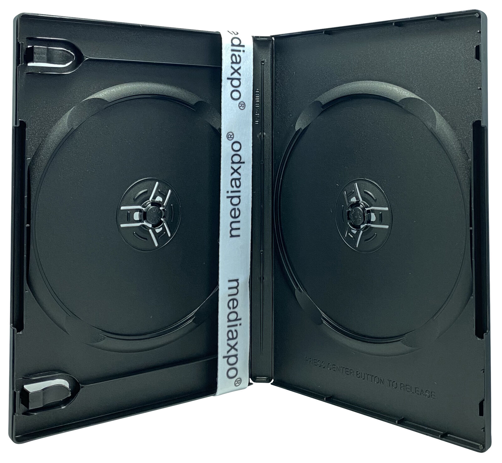 PREMIUM STANDARD Black Double DVD Cases (100% New Material) Lot
